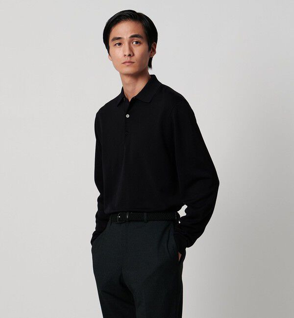 UNITED ARROWS「ニットポロシャツ UA COZY ウォッシャブル」|ポロシャツ|