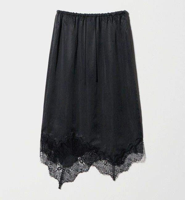 ASTRAET「＜ASTRAET＞スソレース イレギュラーヘムスカート」|スカート|