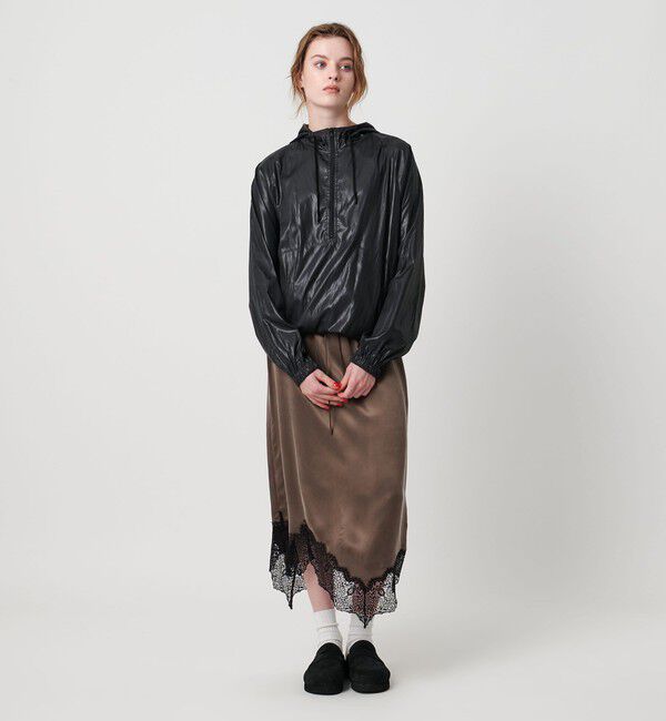 ASTRAET「＜ASTRAET＞スソレース イレギュラーヘムスカート」|スカート|