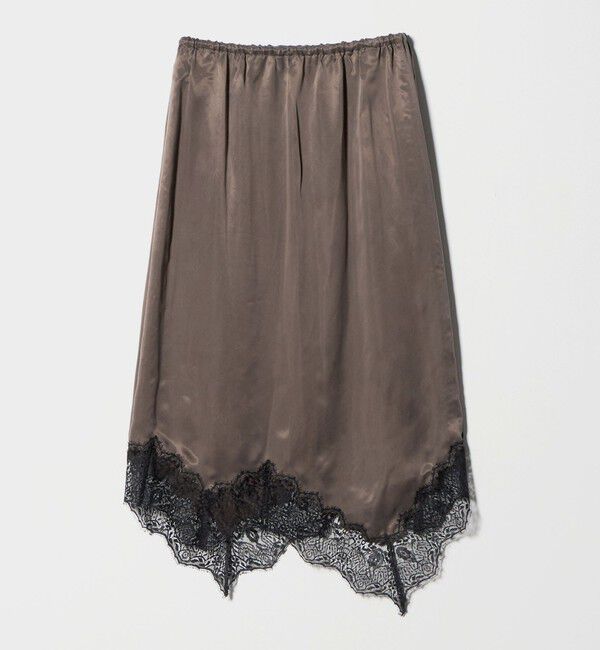 ASTRAET「＜ASTRAET＞スソレース イレギュラーヘムスカート」|スカート|