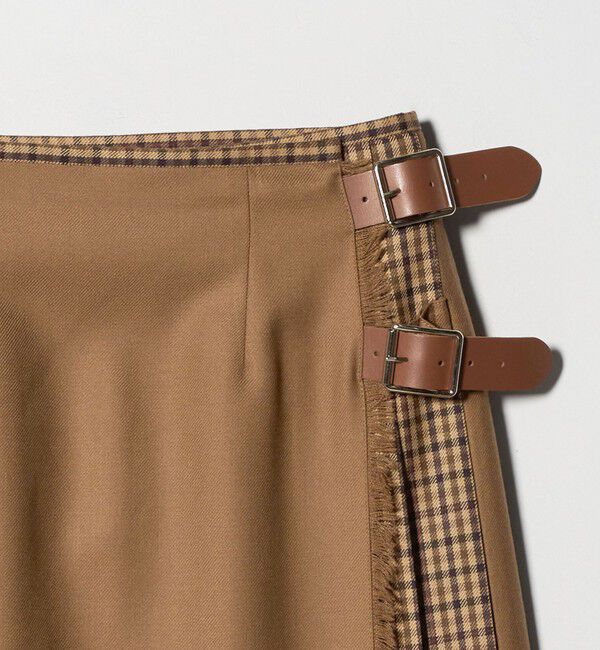 UNITED ARROWS「【別注】＜O&rsquo;NEIL of DUBLIN＞チェック コンビ スカート」|フレア|