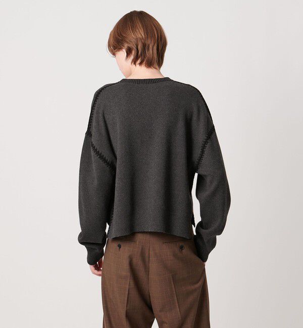 AEWEN MATOPH「＜AEWEN MATOPH＞コットンカシミヤ クラムステッチニット」|ニット・セーター|