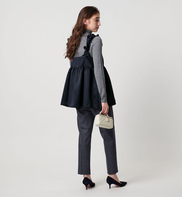 UNITED ARROWS「ギャザー サテン キャミソール ‐ウォッシャブル‐」|キャミソール|