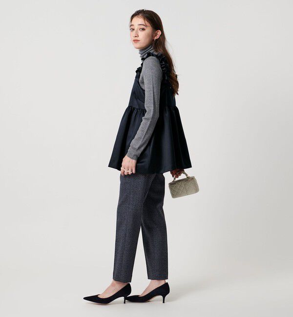 UNITED ARROWS「ギャザー サテン キャミソール ‐ウォッシャブル‐」|キャミソール|