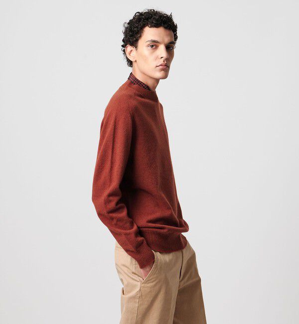 UNITED ARROWS「＜SOVEREIGN＞ ホールガーメント クルーネック ニット」|ニット・セーター|