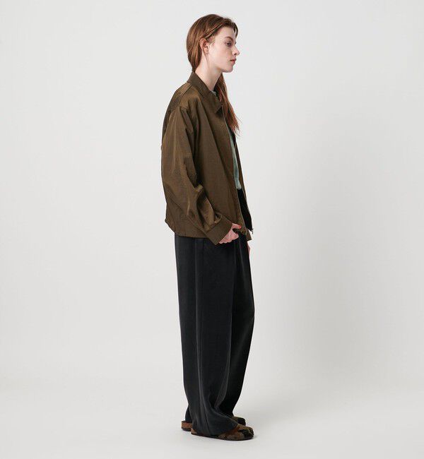 ASTRAET「＜ASTRAET＞ナイロン スソドローコード ジップブルゾン」|シャツ・ブラウス|