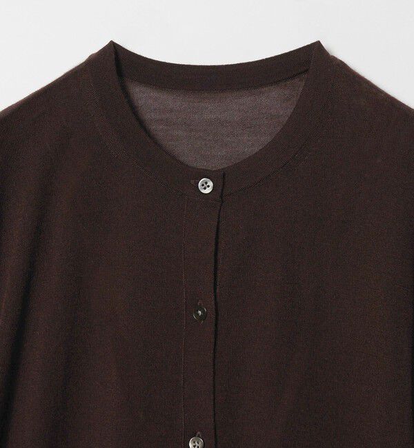 UNITED ARROWS「ツイン クルーネック カーディガン」|カーディガン|