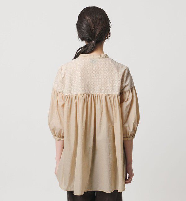 UNITED ARROWS「エンブロイダリー チュニック ‐ウォッシャブル‐」|シャツ・ブラウス|