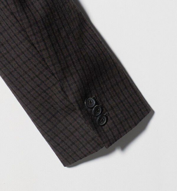 UNITED ARROWS「ガンクラブ チェック ジャケット」|ノーカラージャケット|