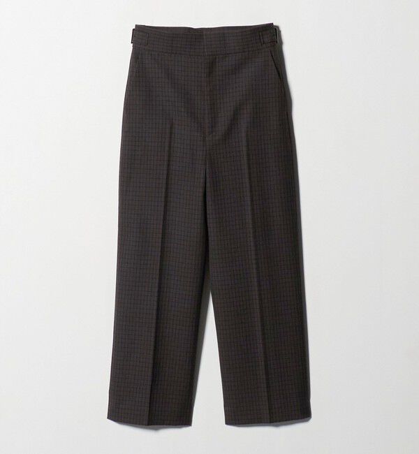 UNITED ARROWS「ガンクラブ チェック パンツ」|チノ|