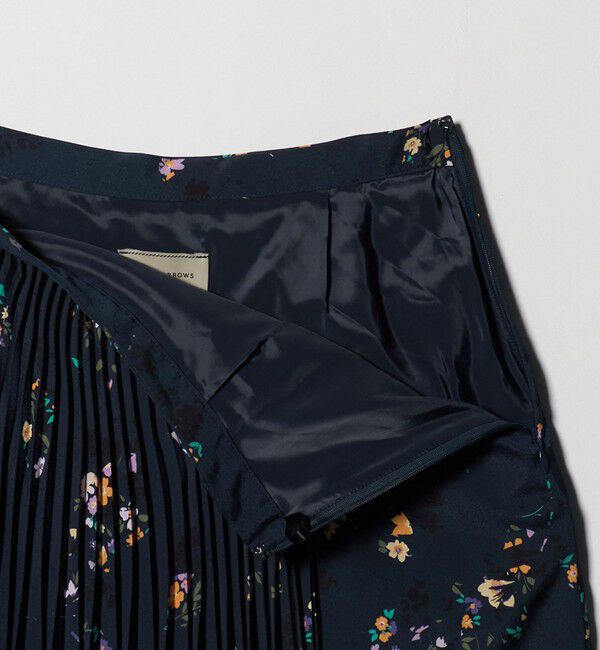 UNITED ARROWS「フラワー プリント スカート ‐ウォッシャブル‐」|スカート|