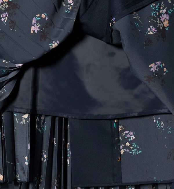 UNITED ARROWS「フラワー プリント スカート ‐ウォッシャブル‐」|スカート|