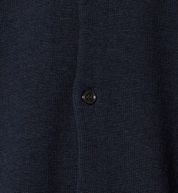 UNITED ARROWS「YAMAGATA ミドルゲージ ポロカーディガン」|カーディガン|