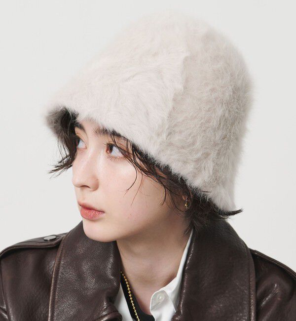 UNITED ARROWS「ヘアリー ベルハット」|ハット|OFF WHITE