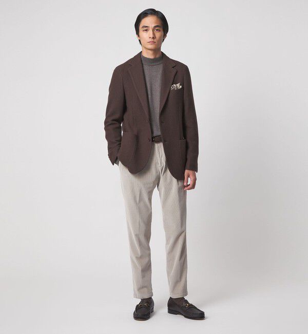 UNITED ARROWS「カラミ  シングル2ボタン テーラードジャケット COMFORT EASY‐MODEL」|テーラードジャケット|