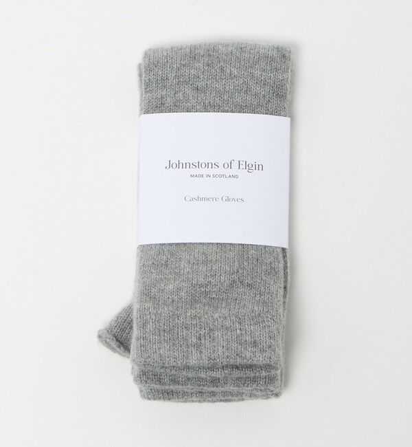 UNITED ARROWS「【別注】＜Johnstons of Elgin＞カシミヤ ロング フィンガーレスグローブ」|手袋|