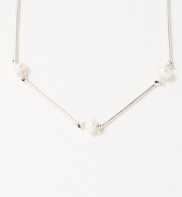 UNITED ARROWS「＜PHILIPPE AUDIBERT＞NINA イミテーションパール ネックレス」|ネックレス|