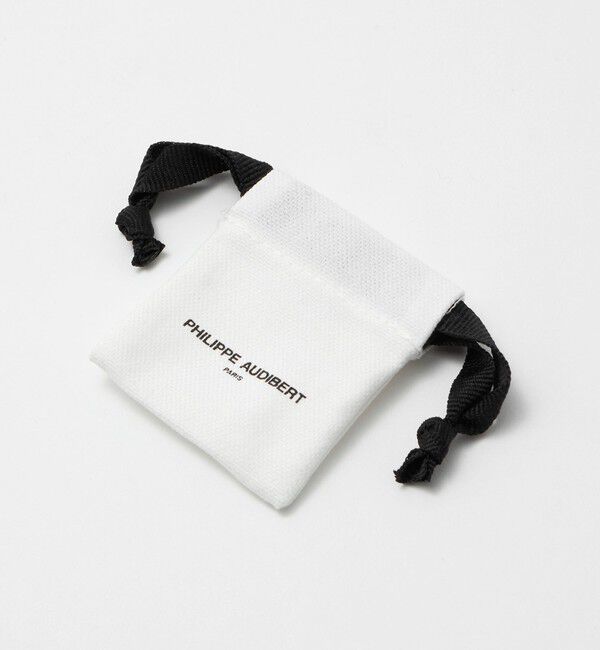 UNITED ARROWS「＜PHILIPPE AUDIBERT＞OVAL コンビカラー ピアス」|ピアス|