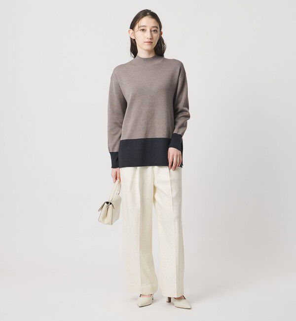 UNITED ARROWS「フラノ スパンコール イージー パンツ」|その他|