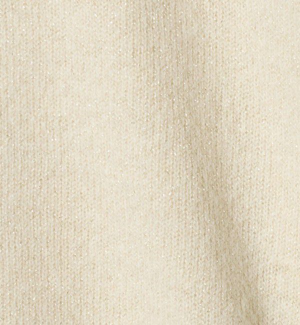 UNITED ARROWS「フォックス ウール ラメ タートルネック ニット」|ニット・セーター|