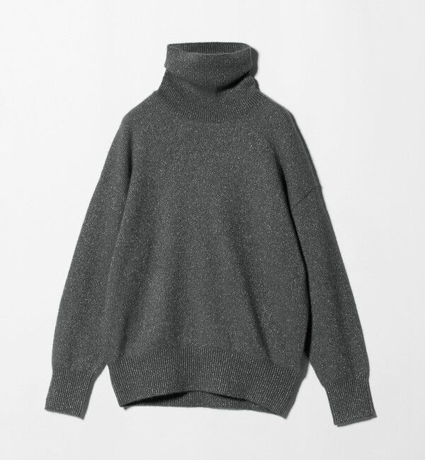 UNITED ARROWS「フォックス ウール ラメ タートルネック ニット」|ニット・セーター|