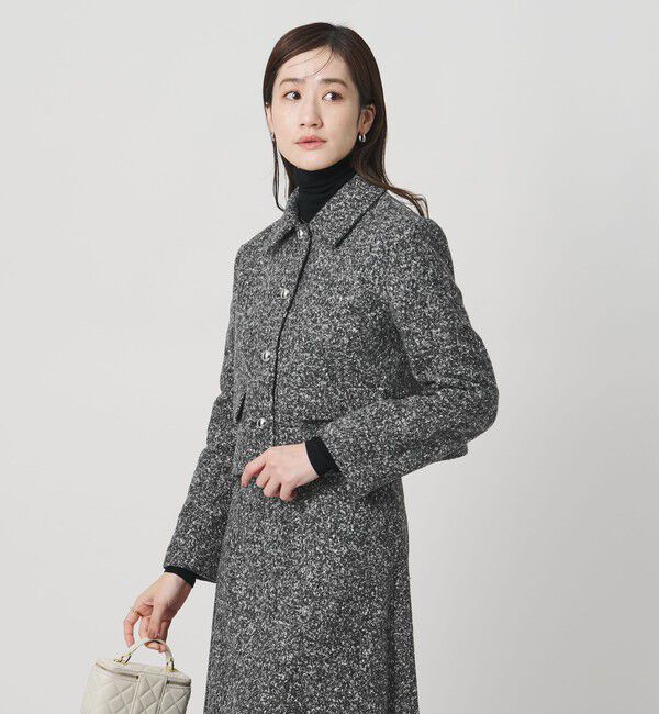 UNITED ARROWS「シルクネップ ツイードライク ジャケット」|テーラードジャケット|