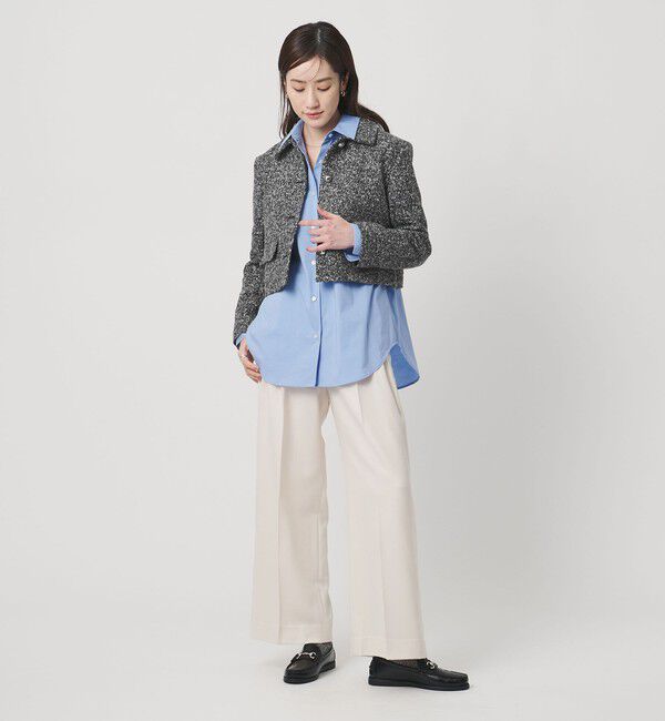 UNITED ARROWS「シルクネップ ツイードライク ジャケット」|テーラードジャケット|