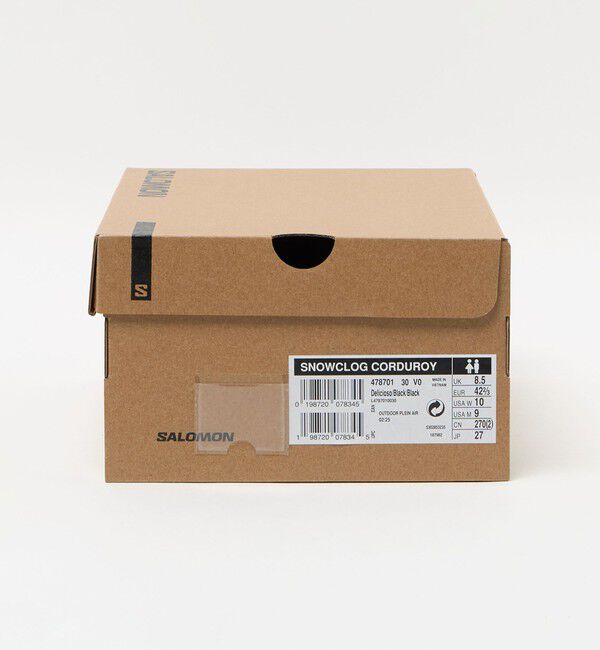 UNITED ARROWS「＜Salomon＞SNOWCLOG CORDUROY/スノークロッグ コーデュロイ/スニーカー」|スニーカー|