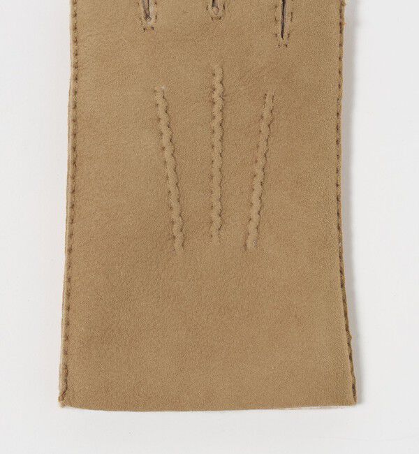 UNITED ARROWS「ムートン フィンガーレス グローブ」|手袋|