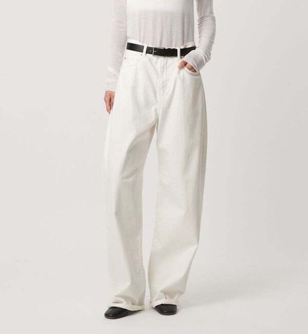 AEWEN MATOPH「＜AEWEN MATOPH＞デニムカーブパンツ」|デニム|