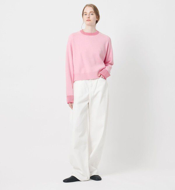 AEWEN MATOPH「＜AEWEN MATOPH＞スムースバイカラーニット」|ニット・セーター|