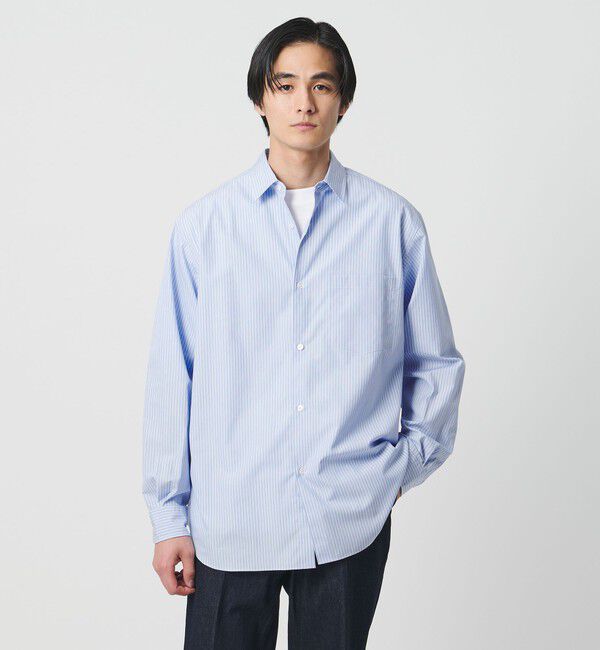 UNITED ARROWS「カリビアーナミルズ ポプリン レギュラーカラーシャツ」|シャツ・ブラウス|