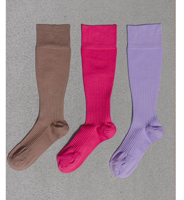 UNITED ARROWS green label relaxing「＜MAEE＞コンプレッションソックス（コットンリブ）/ 着圧ソックス / 靴下」|ソックス|