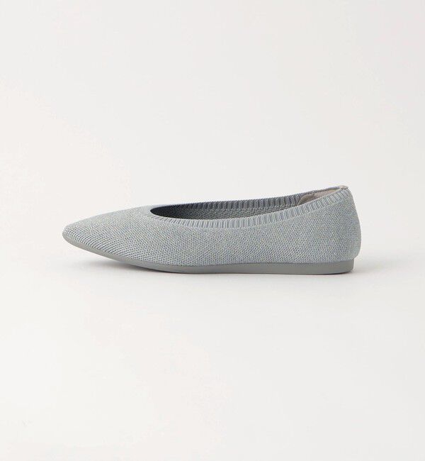 UNITED ARROWS green label relaxing「ウェルネス ニット フラットシューズ -撥水・ウォッシャブル-」|ローファー|