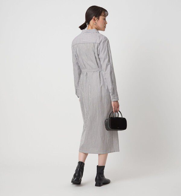 UNITED ARROWS green label relaxing「＜To b. by agnes b.コラボ＞エンブロイダリー シャツ ワンピース」|ワンピース|