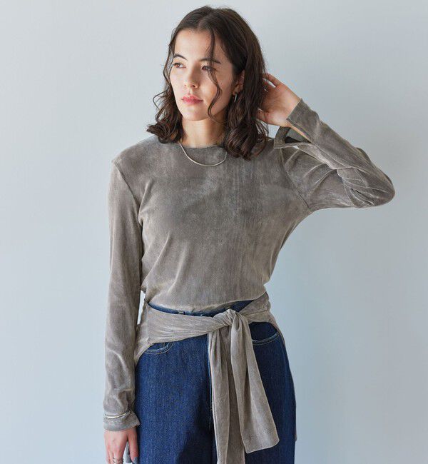 UNITED ARROWS green label relaxing「極みシアーフロッキーT」|Tシャツ・カットソー|MD.GRAY