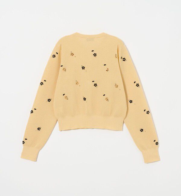 EMMEL REFINES「＜EMMEL REFINES＞EM フラワー ビジュー カーディガン」|カーディガン|