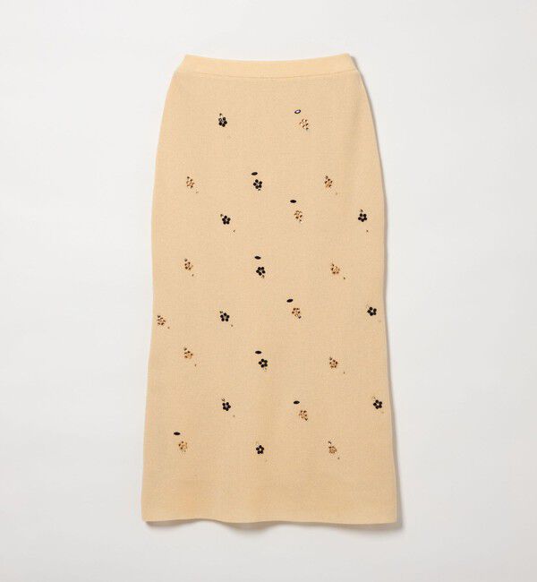 EMMEL REFINES「＜EMMEL REFINES＞EM フラワービジュー ニット スカート」|スカート|