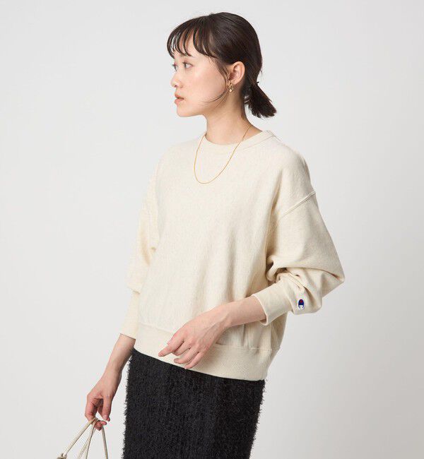UNITED ARROWS green label relaxing「【別注】＜Champion＞リバースウィーブ スウェット プルオーバー 」|スウェット・ジャージ|NATURAL