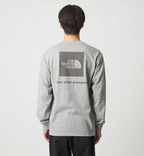 UNITED ARROWS green label relaxing「＜THE NORTH FACE＞バック スクエアロゴ ロングスリーブ 長袖 Tシャツ」|Tシャツ・カットソー|