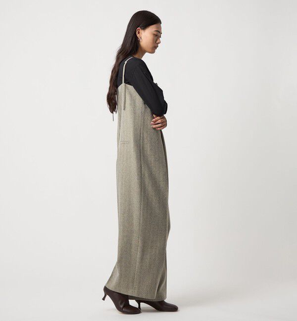 EMMEL REFINES「＜EMMEL REFINES＞EM ラップライク キャミサロペット」|オールインワン|