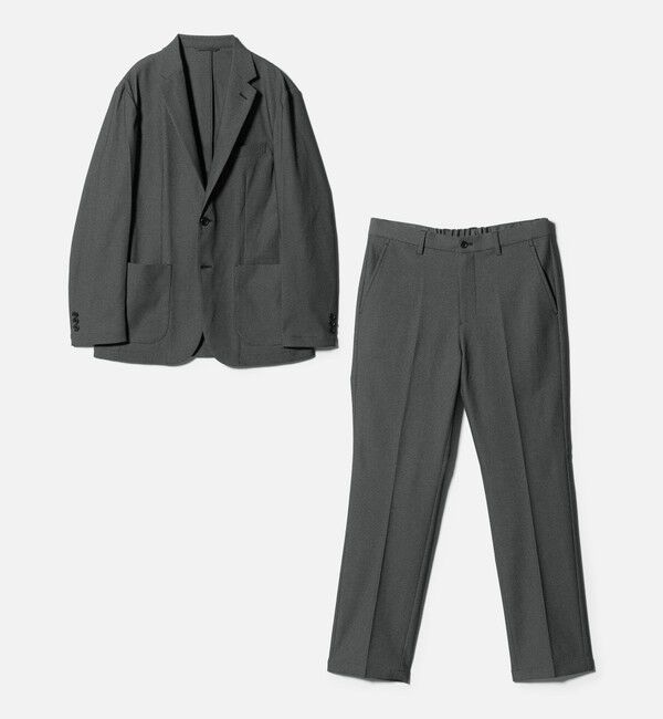 UNITED ARROWS green label relaxing「【WEB限定】JUST fit WORKIST セットアップ -ストレッチ-」|テーラードジャケット|