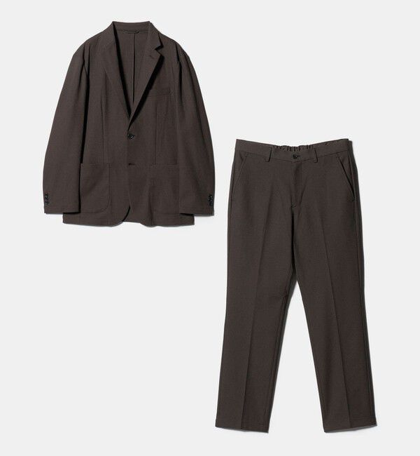 UNITED ARROWS green label relaxing「【WEB限定】JUST fit WORKIST セットアップ -ストレッチ-」|テーラードジャケット|