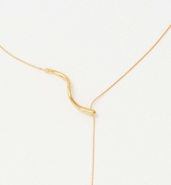 UNITED ARROWS green label relaxing「ウェーブバー スライド ネックレス」|ネックレス|