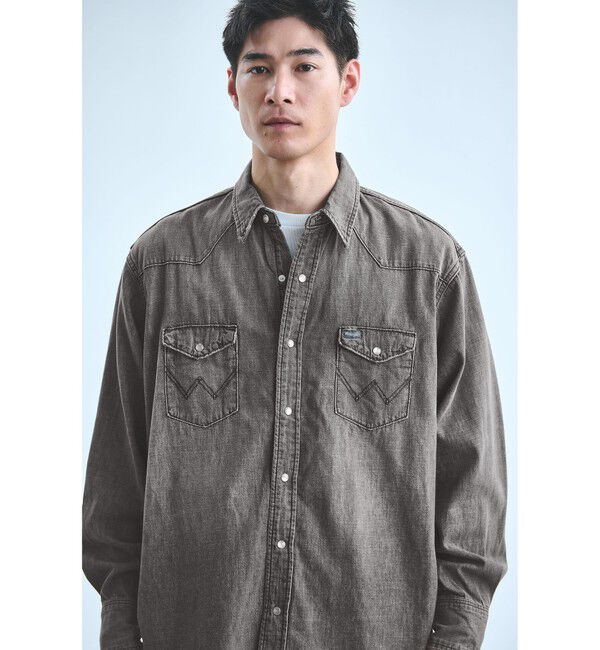 UNITED ARROWS green label relaxing「【別注】＜Wrangler＞GLR ウエスタン シャツ」|シャツ・ブラウス|