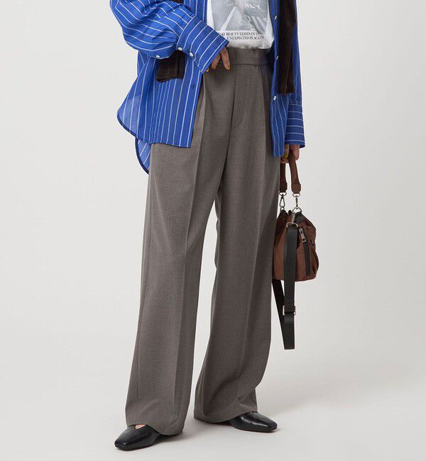 UNITED ARROWS green label relaxing「【WEB限定】＜at ease＞オルマイ ワイド パンツ マシンウォッシャブル ストレッチ 帯電防止」|その他|MOCA