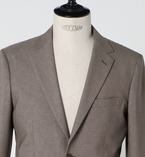 UNITED ARROWS green label relaxing「A+ ウールライク 2B スタンダード 2P ジャケット -ウォッシャブル・ストレッチ-」|テーラードジャケット|