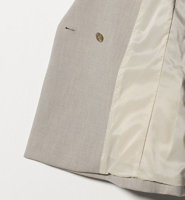 UNITED ARROWS green label relaxing「ダブルクロス ダブル ジャケット ウォッシャブル ストレッチ」|テーラードジャケット|