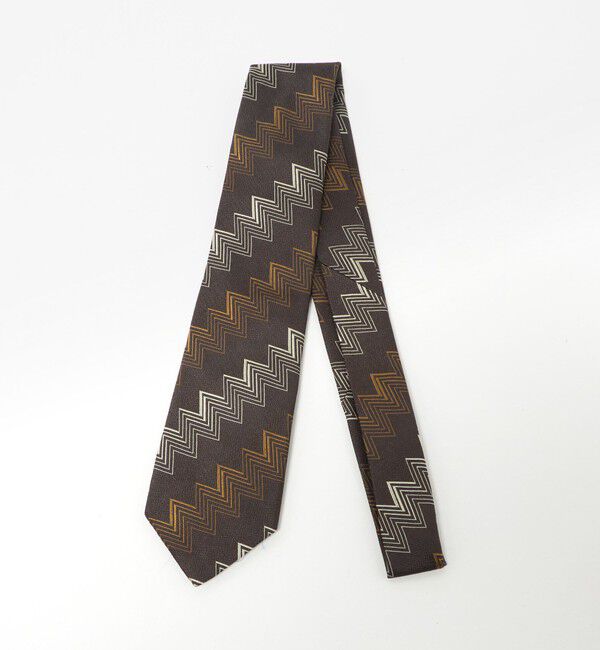 UNITED ARROWS green label relaxing「＜Seaward & Stearn＞8.0cm ジオメトリック ネクタイ」|ネクタイ・蝶ネクタイ|DK.BROWN