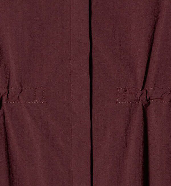 UNITED ARROWS green label relaxing「ウエスト ギャザー ハオリ ロングスリーブ シャツ」|シャツ・ブラウス|